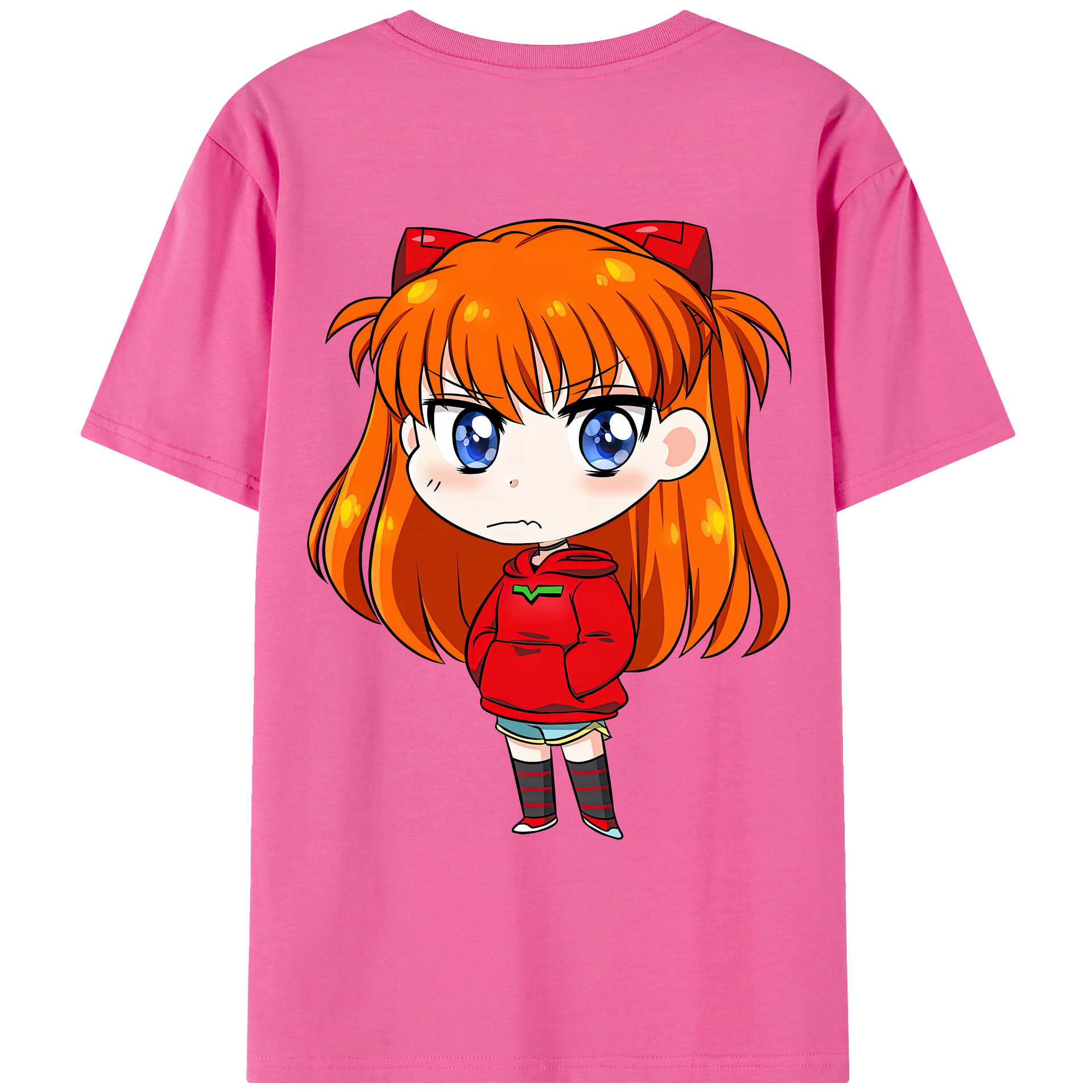 （画像用） EVA 新世紀エヴァンゲリオン レディース半袖Tシャツ(バックプリント)